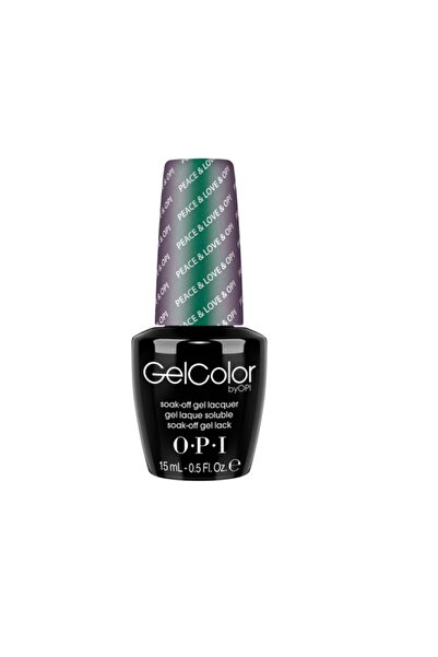 OPI Gel Color, Oja Semipermanentă, GC F56, Peace & Love & Opi, 15 ml