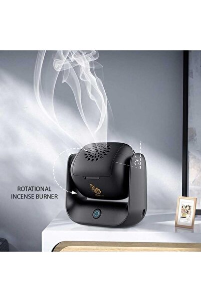 Tradeo Bakhoor Portable Incense Burner – 90° Rotation