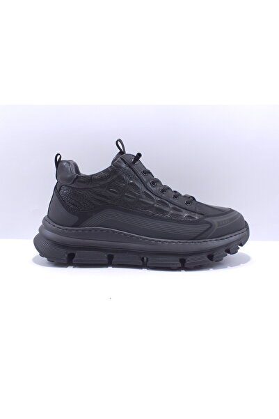 Guja Baskılı deri bot