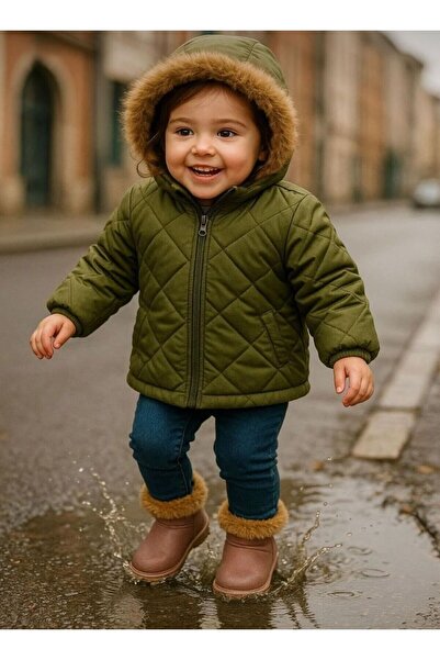 KAFKASLAR AYAKKABI Αδιάβροχες και ανθεκτικές στο κρύο κοντές μπότες βροχής νέας μόδας πολύχρωμες για κορίτσια