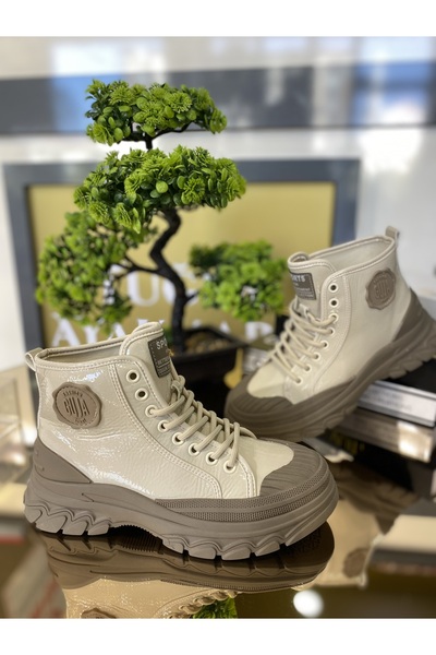 Guja İthal Lastik Taban Rugan Kadın Postal Bot 404K50