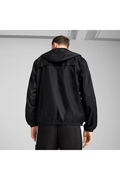 Puma Ess Regular Windbreaker Чорний чоловічий дощовик і вітровка 684625-01