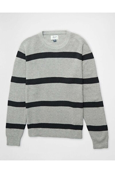 AMERICAN EAGLE AE Waffle Crew Neck Sweater