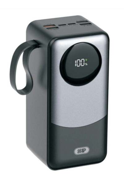 SP ISNUP 010031 بنك طاقة 30,000 مللي أمبير، شحن سريع 22.5 واط، Type-C PD، منف...