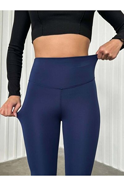 style of style Diver Fabric Dark Blue Tights