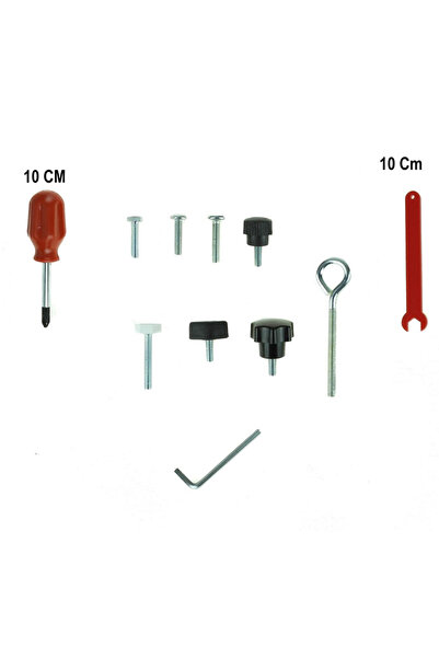Erzi Montessori Ahşap Metal Tamir Seti Eğitici Motor Gelişim Oyuncağı