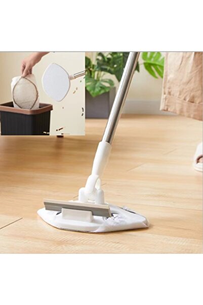 Lunaev Wet Wipes Compatible Practical Checked Mop