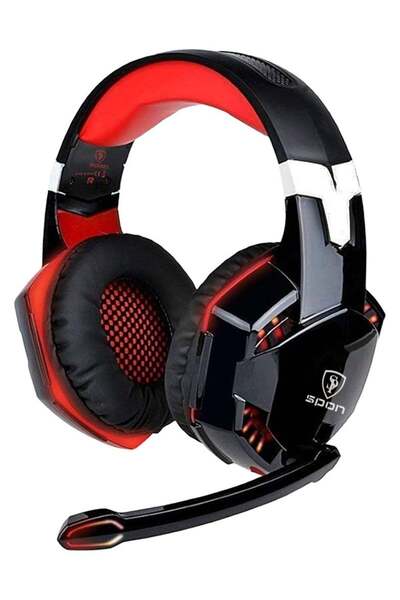 Spoon سماعة ألعاب سلكية فوق الأذن لأجهزة PS4/PS5/Xbox One/X Series/Nintendo S...