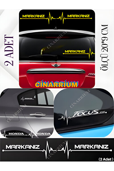 pınaxar Premium, Auto Rhythm, Quality Sticker for Ford F 2 Pieces 20*9 cm