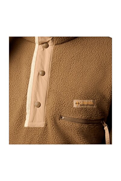 Columbia Helvetia Ii Half Snap Men's Brown Outdoor Fleece