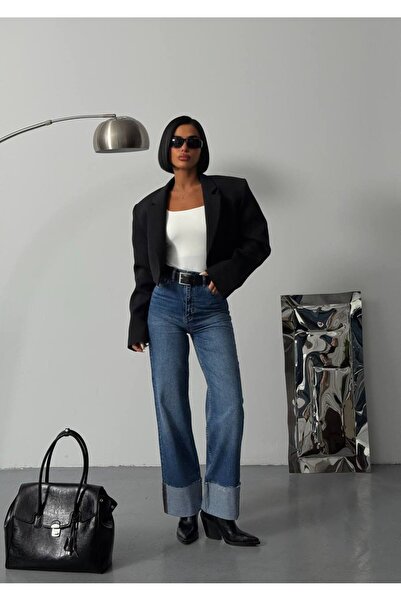 GAMZE ÖZKURT Wide Leg Pantolon
