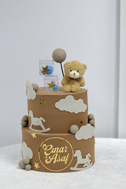 OGELAPARTY 🎂 Maket Pasta – Gerçek Görünümlü Dekoratif Pasta 🎉