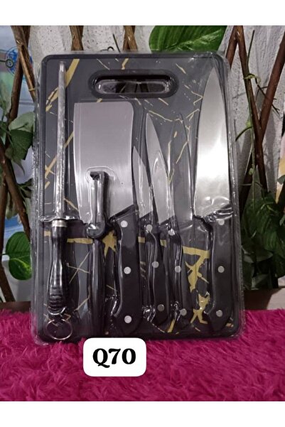 Hope Kitchen Knife Set with Chopping Board – Stainless Steel Sharp Knives for...