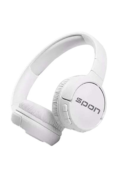 Without a mark سماعات رأس لاسلكية فوق الأذن مزودة بتقنية البلوتوث وميكروفون 5.0