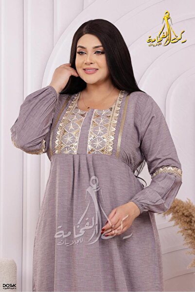 Generies Linen abaya made of light and comfortable linen material with an elegant and modern design, ideal for everyday use