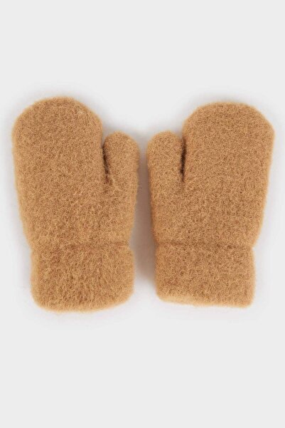 DeFacto Baby Boy Faux Wool Gloves F0028A525Wn