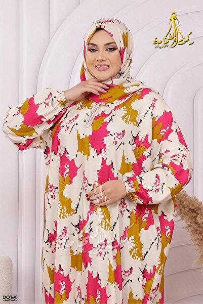 Generies Viscose prayer shawl with attached anti-shrinkage scarf