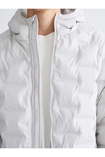 LC Waikiki XSIDE Slim Fit Kapüşonlu Erkek Şişme Mont