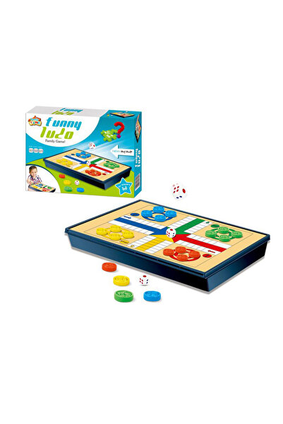 TSUMAB لعبة لودو عائلية مرحة - لعبة استراتيجية كلاسيكية متعددة اللاعبين للأطف...