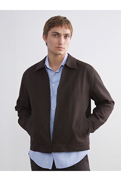 LC Waikiki Vizyon New Season Standard Fit Shirt Collar Men's Coat