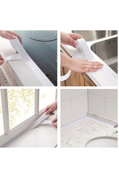 shopwave White Waterproof Sink Edge Tape (3.2m) (5047)