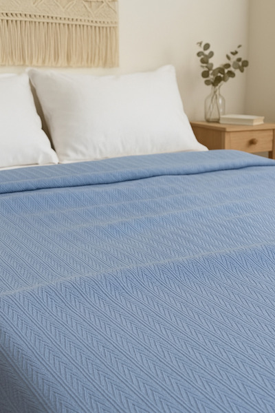 Vicuna Home ملاءة سرير مزدوجة من دريم، 100% قطن، نوع فندقي، لوكس بايك 200×230