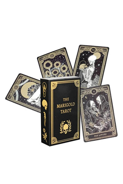 Choice 12*7cm The Marigold Tarot Fortune Telling Divination Oracle Card Family Gathering Chess Game Leis...