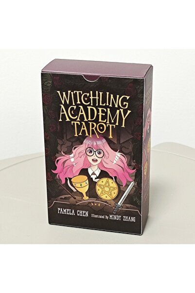 Choice 12x7 cm 78 Pcs Tarot Cards 12*7cm Witchling Academy Tarot Deck Featuring Whimsical Artwork and Inspi