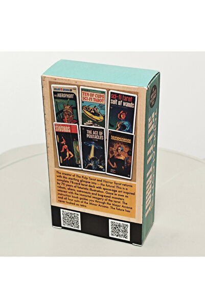 Choice 12x7 cm Todd Alcott's Sci-Fi Tarot Science-Fiction-themed Tarot Deck 12*7cm 78 Pcs Tarot Cards Based