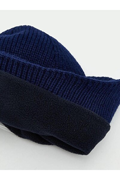 LC Waikiki Boy's Snow Hat with Glasses Detail (W5)