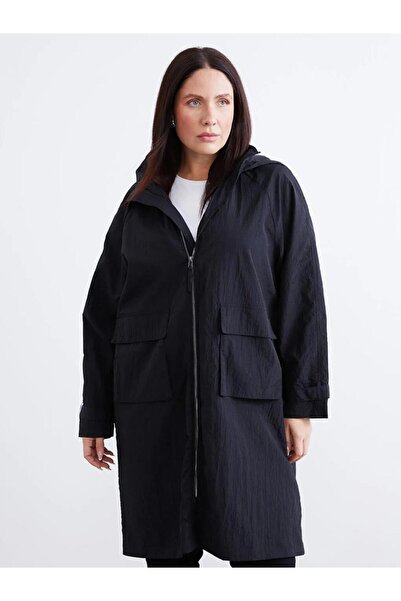 LC Waikiki Hooded Women's Raincoat (W5)