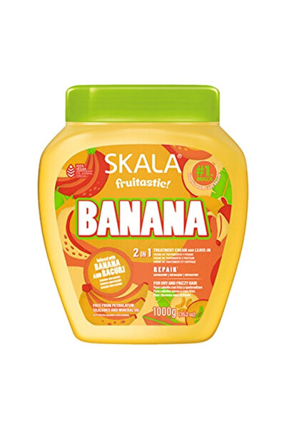 SKALA Masca de par pentru par cret cu extract de banane,1kg