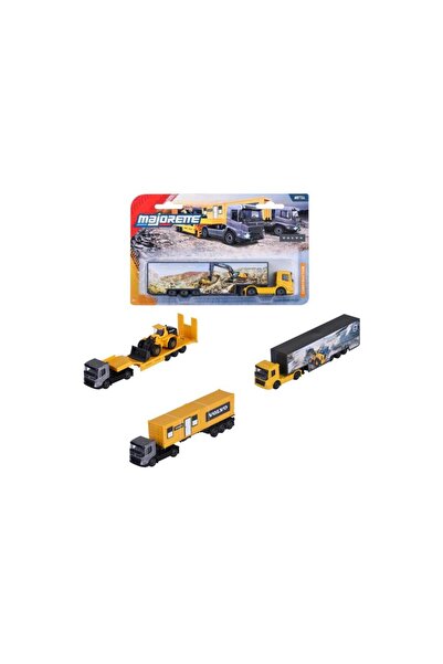 Majorette Volvo Taşıyıcı İnşaat Araçları - Volvo Show Truck 3103000