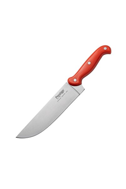 Prestige Professional Butcher Knife 8 inch - Red | Carving Slicing Meat Knife | PR49346