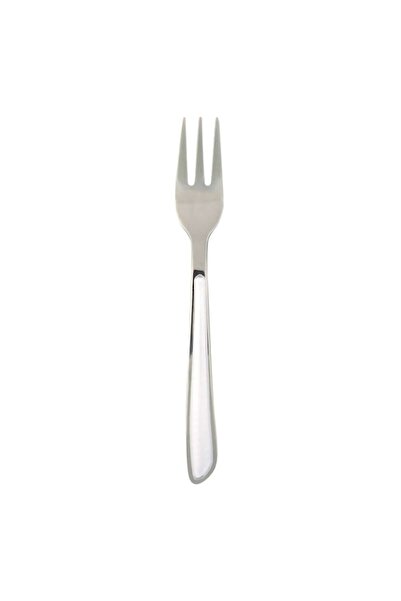 SHOPIENS Stainless Steel Fork, White Handle, 14 cm, MYONNA IT & E-COMMERCE