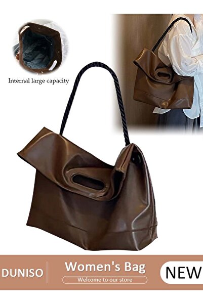 fun zone حقيبة كتف نسائية من DUNISO مصنوعة من الجلد الصناعي بسعة كبيرة وحقيبة...