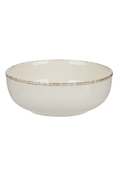 SHOPIENS Ceramic Bowl, Nordic Style, Beige, Capacity 0.68 L, 15.5x6 cm, Close...