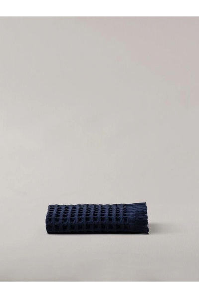 JOLLY HOME 3-Piece Navy Blue Cotton Towel Set – 30X45, 50X90, 80X160 cm – Luxurious and Absorbent