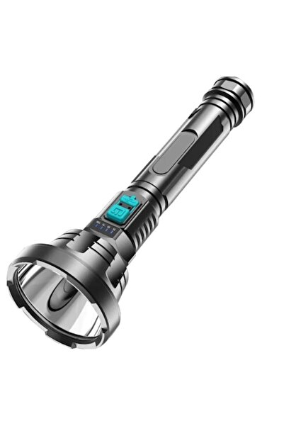 OEM P700 LED tactical flashlight with USB charging, 1000 lumens, 250 m range, 3 modes,