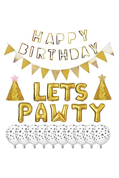 OEM Σετ μπαλονιών με θέμα τα κατοικίδια LET'S PAWTY