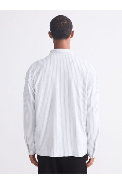 LC Waikiki LCW Vision Regular Fit Long Sleeve Striped Men's Shirt