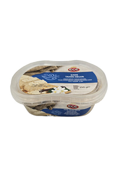 Ece Authentic Turkish Sesame Halva, with vanilla flavor, 350 gr,