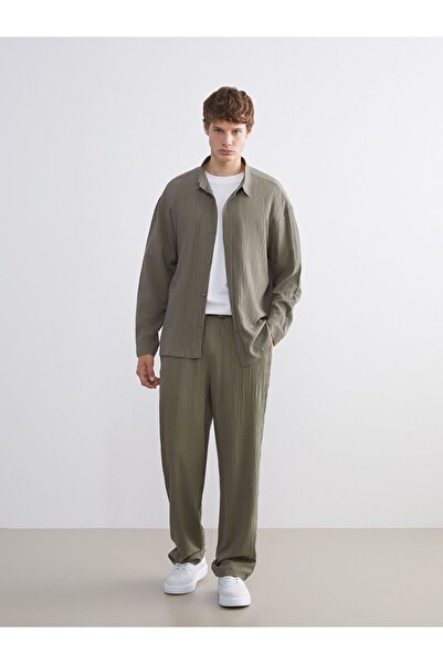 LC Waikiki Xside Comfortable Fit Textured Men's Shirt