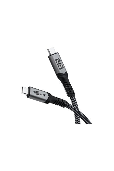 Other Cablu Goobay USB-C™ cu înveliș textil, USB4™, 240 W, 40 Gbit/s, Power D...