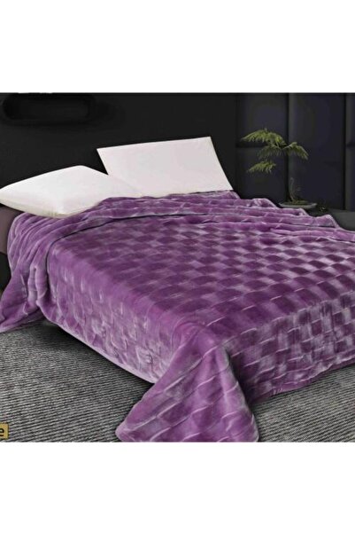 ALBAGSHI Hi Crest Plain Double Blanket