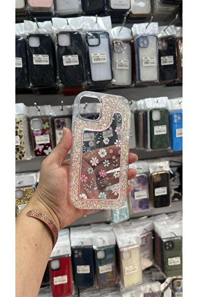 TECNOTREND Apple İphone 13/14 uyumlu Lavanta Desenli Yanları Kalın Darbeye Da...