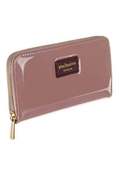 SHOPIENS MYONNA Women's Wallet, Exclusivo Fashion, Shiny Pink, 19x10x2 cm
