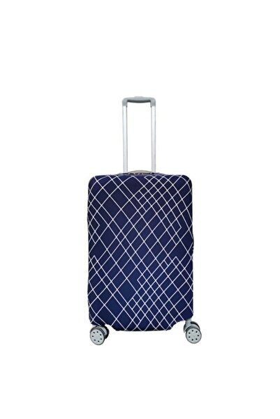 OEM Husă de protecție elastică VERSAGO pentru valiză , închidere velcro , mărime L 42/60 cm, albastră