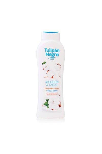 Tulipan Negro Gel de duș bumbac și talc 650 ml