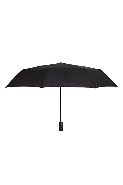 SHOPIENS Folding Automatic Umbrella, Black, 31.5 cm